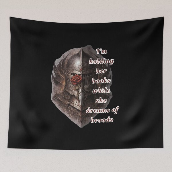Item preview, Supporter of Dark Romance Fun | Holding Books While She Dreams Of Broods – Dark Romance Art designed and sold by DarkRomanceMom.