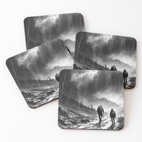 Item preview, Pilgrims in the rain designed and sold by jefboutique6150.