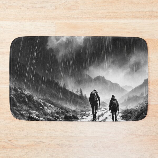 Item preview, Pilgrims in the rain designed and sold by jefboutique6150.