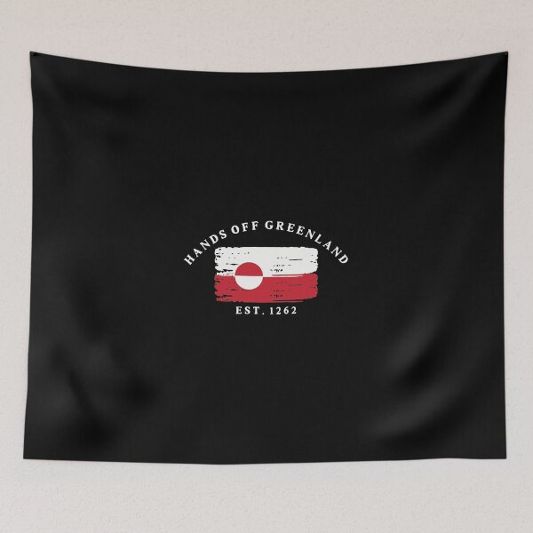 Item preview, Hands Off Greenland Est. 1262 2 designed and sold by Saitokuu7Art.
