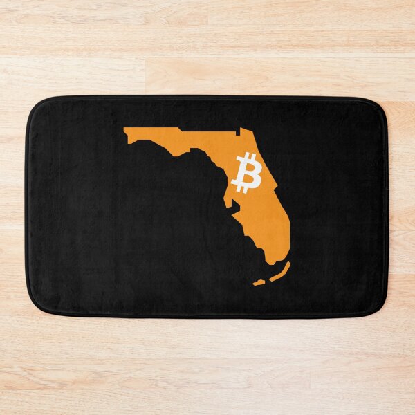 Item preview, USA Florida Map Bitcoin designed and sold by CyberRex.