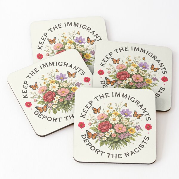 Item preview, Keep The Immigrants Deport The Racist, Anti ICE designed and sold by Saitokuu7Art.