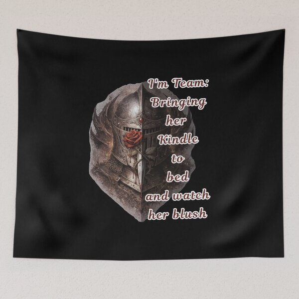 Item preview, Supporter of Dark Romance Fun | Team Kindle To Bed Watch Her Blush – Dark Romance Art designed and sold by DarkRomanceMom.