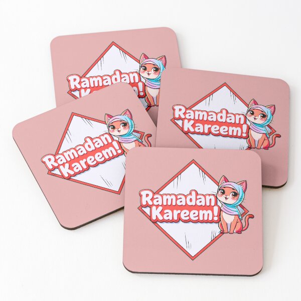 Item preview, Ramadan Kareem,  hijabi kitten  designed and sold by Lilja888.