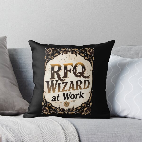 Item preview, RFQ Wizard at Work – Sourcing and Procurement Specialist Inside designed and sold by Plakartis.