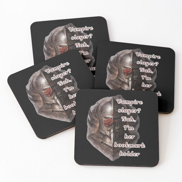 Item preview, Supporter of Dark Romance Fun | Vampire Slayer Nah Bookmark Holder – Dark Romance Art designed and sold by DarkRomanceMom.