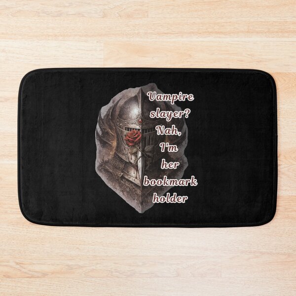 Item preview, Supporter of Dark Romance Fun | Vampire Slayer Nah Bookmark Holder – Dark Romance Art designed and sold by DarkRomanceMom.