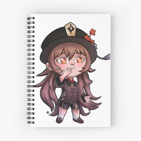 Artikelvorschau, Niedlicher Chibi Hu Tao – RPG-Spielcharakter entworfen und verkauft von Karaelys.