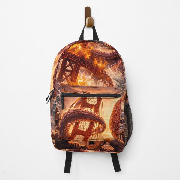 Item preview, Giant Octopus Takes Over San Francisco, CA designed and sold by PIXEL POP DESIGNS - Beyond the Norm!.