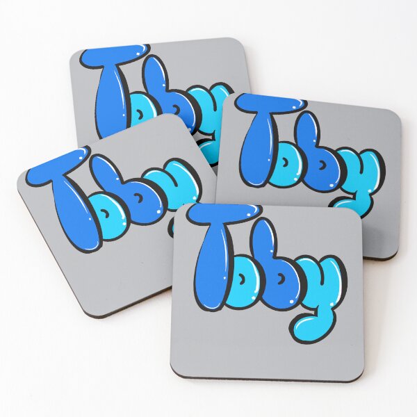 Item preview, Toby name in blue Top 10 best personalized gifts boys and men  personalised Graffiti name Toby designed and sold by Artonmytee.