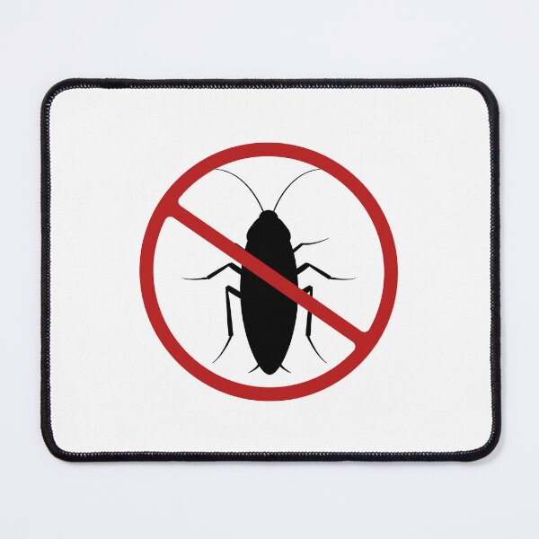 Item preview, Prohibited Sign, Roaches, Cockroach, Insect Sign, Pest Control designed and sold by AASparksDesigns.