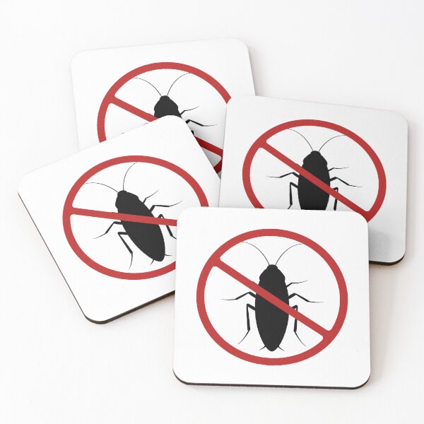 Item preview, Prohibited Sign, Roaches, Cockroach, Insect Sign, Pest Control  designed and sold by AASparksDesigns.