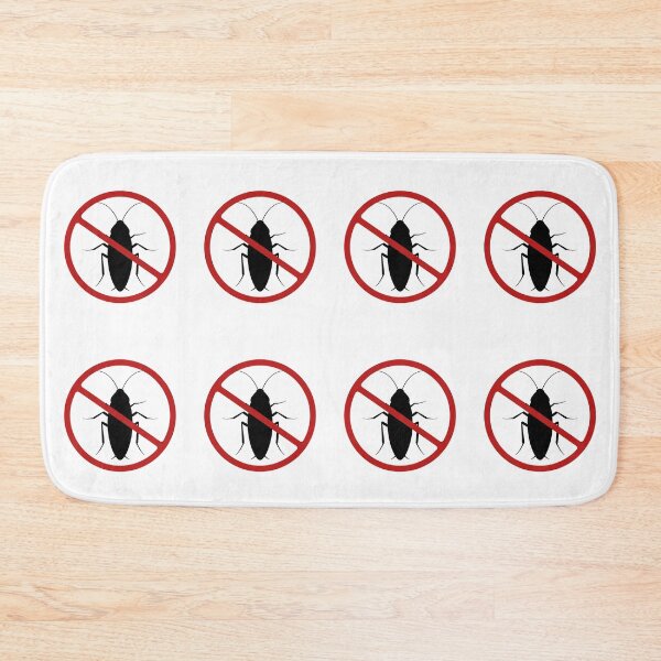 Item preview, Prohibited Sign, Roaches, Cockroach, Insect Sign, Pest Control  designed and sold by AASparksDesigns.
