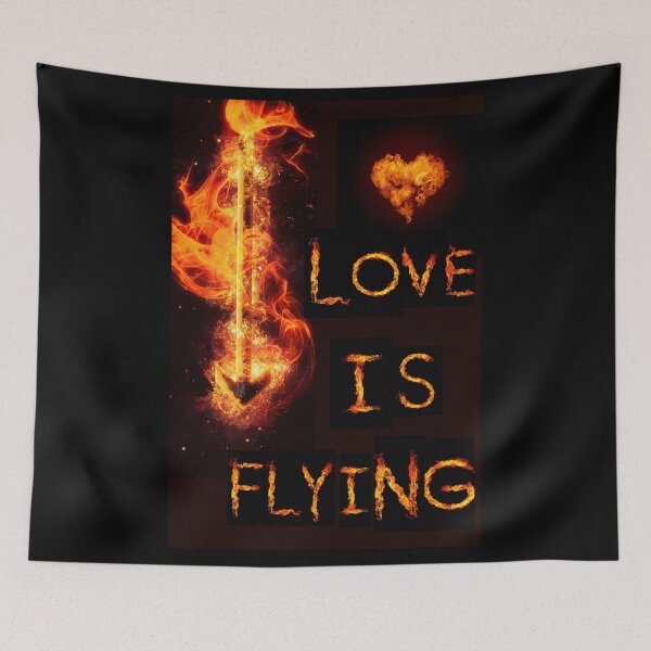Item preview, Love is flying designed and sold by JI-PIXEL-PLACE.