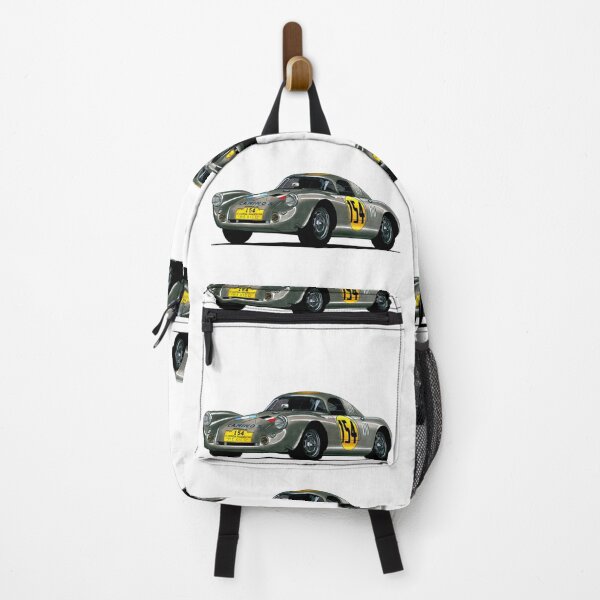 Item preview, Front view adorable famous classic retro racing car gray 550-001 Coupe with flat boxer engine designed and sold by Cars23.