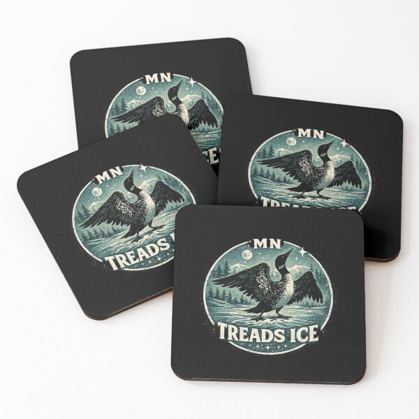 Item preview, Minnesota Loon Resistance Art | Anti-ICE Protest Illustration designed and sold by Mahmoud Salah.