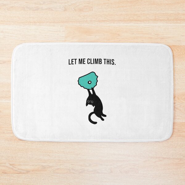 Item preview, Boulder cat holds onto climbing hold designed and sold by Bouldershop.