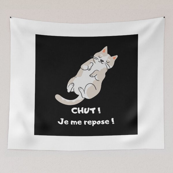 Item preview, Shh! I'm resting - Kawaii Cat taking a nap designed and sold by Instants Design.
