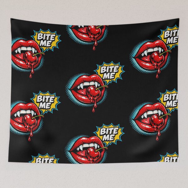Item preview, Bite Me designed and sold by PixelSkull83.