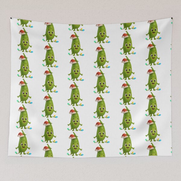Item preview, Christmas Snow Pea designed and sold by Sillytoe.