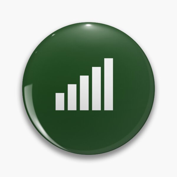 Item preview, Minimalist Growth Bar Chart Design designed and sold by Pixels & Prints.
