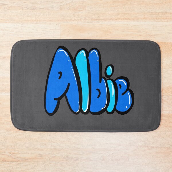 Item preview, Albie name in blue Top 10 best personalized gifts boys and men personalised Graffiti name Albie designed and sold by Artonmytee.