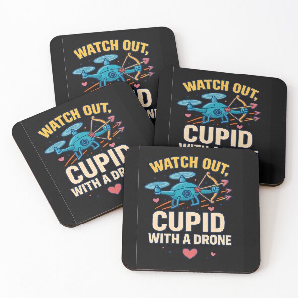 Item preview, Watch aut cupid with a drone designed and sold by JI-PIXEL-PLACE.
