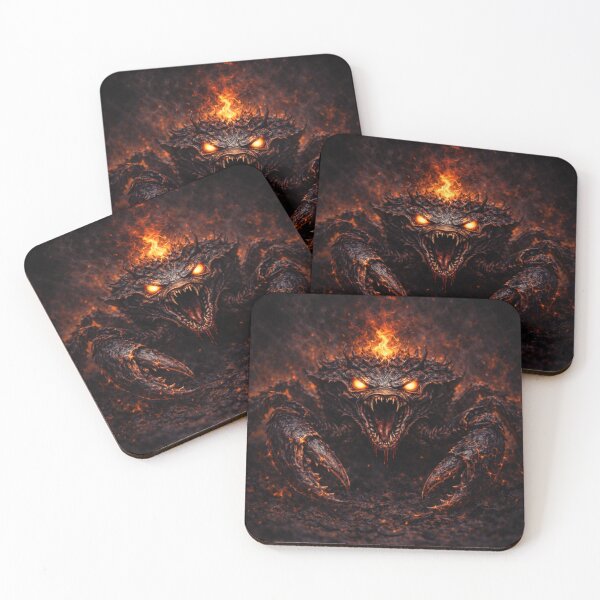 Item preview, Demonic Crab – Dark Fantasy Creature Art designed and sold by bebeshoppl.