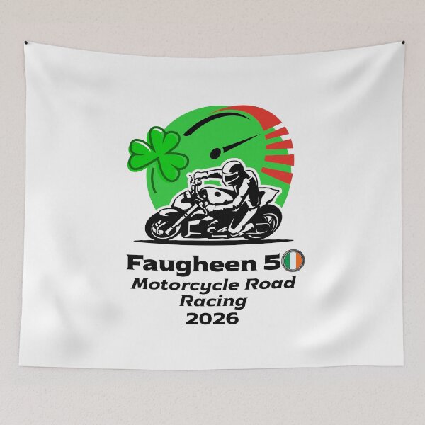 Item preview, Motorcycle Road Racing - Faugheen 50. designed and sold by MPC-Mince-Pies.