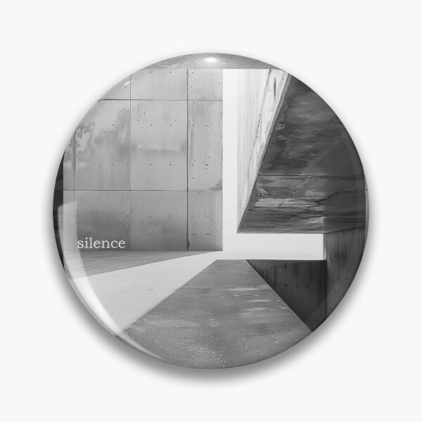Item preview, Silence — Minimal Concrete Abstraction designed and sold by Tasty-Shots.