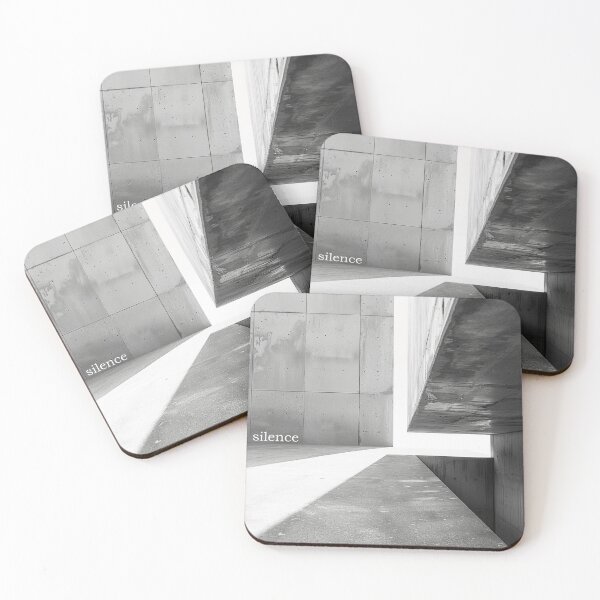 Item preview, Silence — Minimal Concrete Abstraction designed and sold by Tasty-Shots.