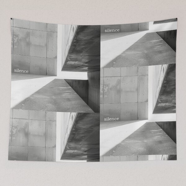 Item preview, Silence — Minimal Concrete Abstraction designed and sold by Tasty-Shots.
