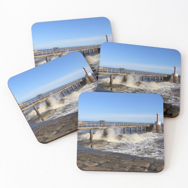 Item preview, After the Storm, Amble Harbour mouth. designed and sold by prestongeorge.