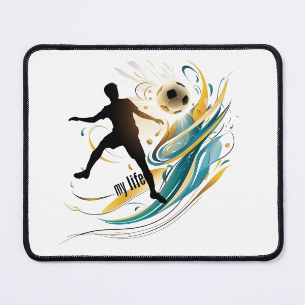 Item preview, Football Is My Life Abstract Art designed and sold by PMTaurus.