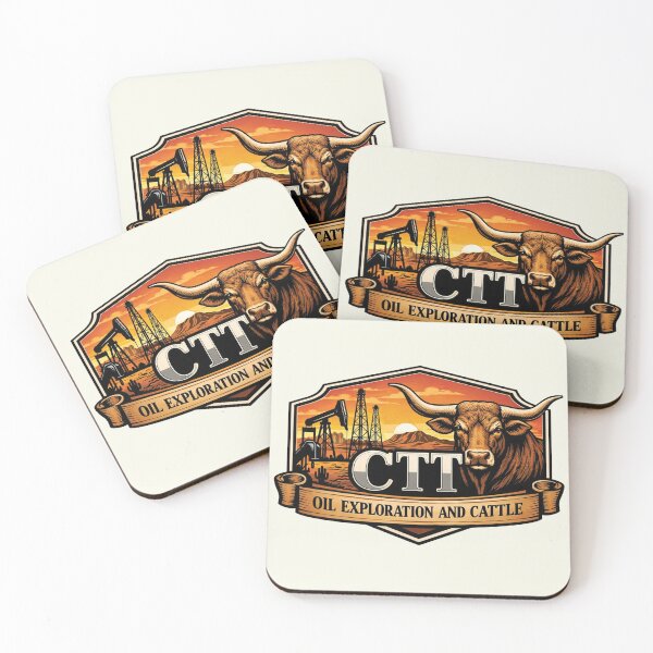 Item preview, CTT Oil Cattle Western Farm designed and sold by Schroedingerska.