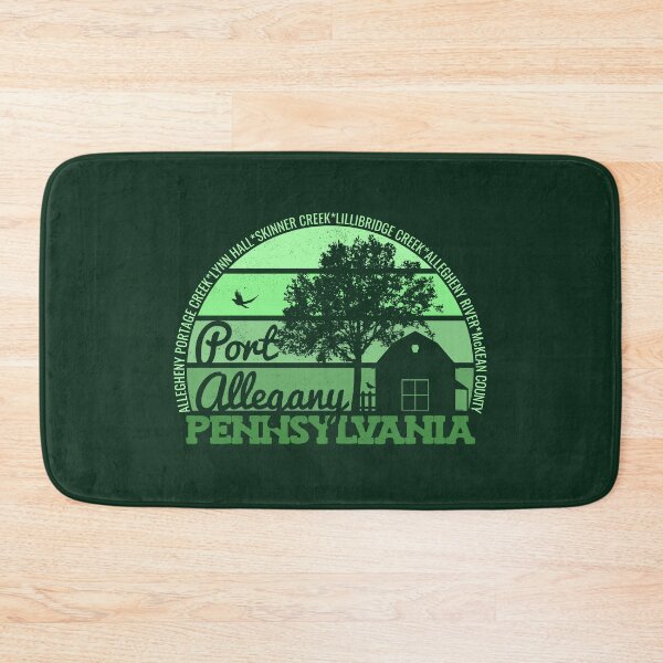 Item preview, Port Allegany Pennsylvania Sunset Retro Vintage Local Pride Logo designed and sold by CRHPOD20.