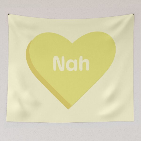 Item preview, Anti-Valentine Candy Heart - Nah designed and sold by Little Spoop.