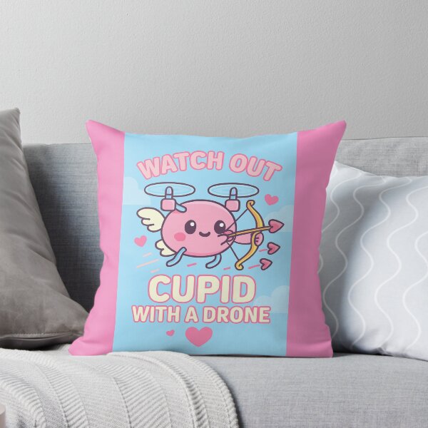 Item preview, watch out, cupid with a drone designed and sold by JI-PIXEL-PLACE.
