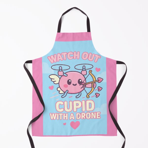 Item preview, watch out, cupid with a drone designed and sold by JI-PIXEL-PLACE.