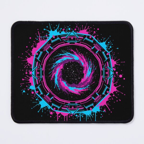 Item preview, Neon Stargate - Cosmic Galactic Portal designed and sold by ImpactVibe.