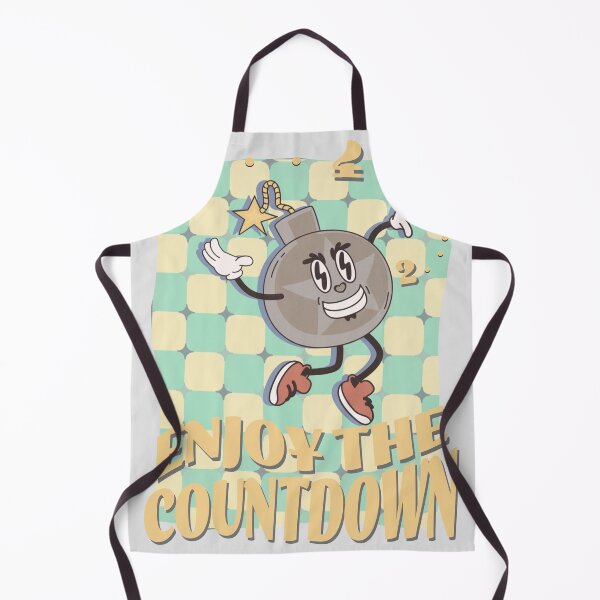 Item preview, Enjoy the Countdown – Funny Bomb Cartoon Shirt | Dark Humor Retro Illustration designed and sold by Proto Lab Studio.