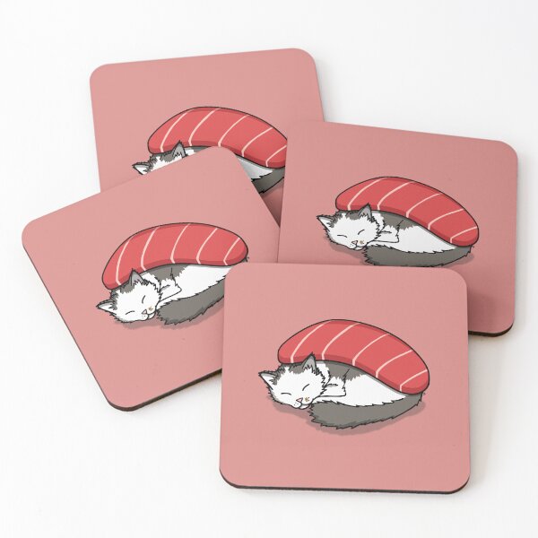 Item preview, Sushi Cat designed and sold by ArtandDesignbyJoy.