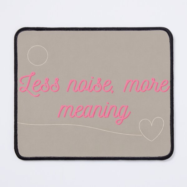 Item preview, Less Noise, More Meaning – Minimal Abstract Design designed and sold by EverYouStudio.