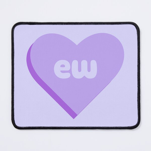 Item preview, Anti-Valentine Candy Heart - Ew designed and sold by Little Spoop.