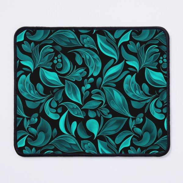 Item preview, Deep Teal Leaves #03 designed and sold by Ederson D'Mind.