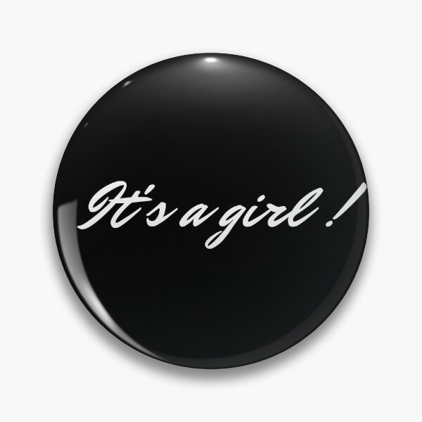 Item preview, It's a girl! - Elegant Girl Birth Announcement designed and sold by Instants Design.