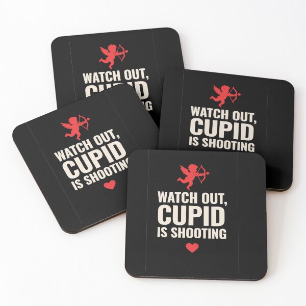Item preview, watch out, cupid is shooting designed and sold by JI-PIXEL-PLACE.