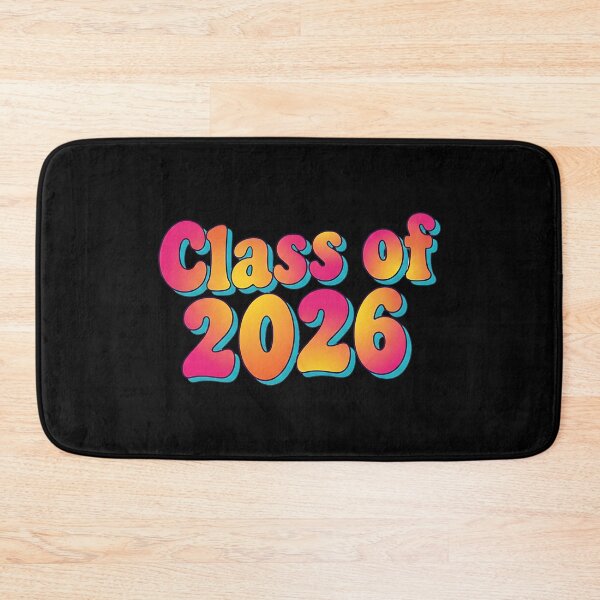 Item preview, Vibrant Retro Class of 2026 Graduation Design designed and sold by Silent Watch Threads..