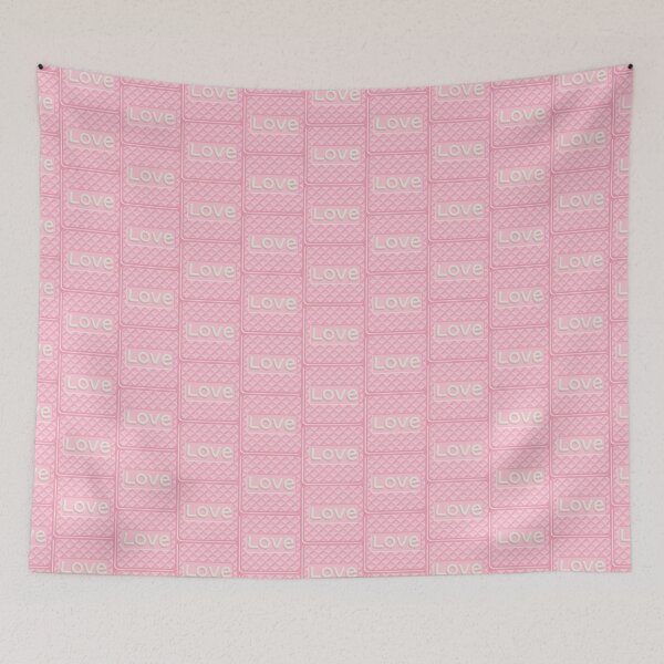 Item preview, Milk Strawberry Pink Wafer Cookie Love designed and sold by miavaldez.