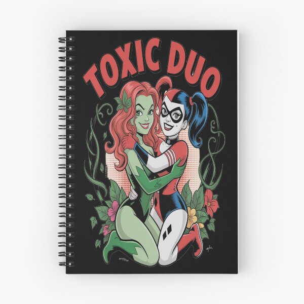 Item preview, Toxic Duo Harley Quinn & Poison Ivy – Gotham's Deadly Besties Embrace   designed and sold by Midnight Veil Designs.